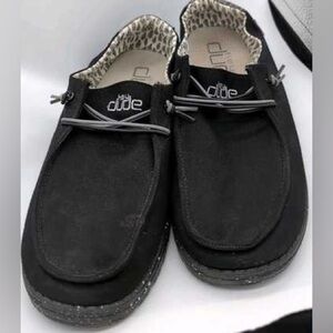 ‼️SOLD.Hey Dude Black Loafers